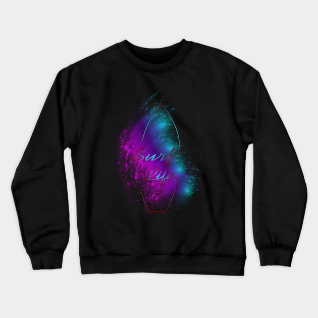 ALPHAKING_SURF Crewneck Sweatshirt by ALPHAKING